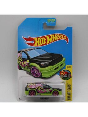 Hot Wheels Fandango 2017 HW Art Cars Treasure Hunt 4/10